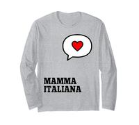 Italia Día de la Madre Italiana Mamá Manga Larga