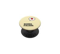 Italia Día de la Madre Italiana Mamá PopSockets PopGrip Adhesivo