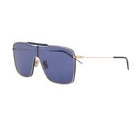 Italia Independent Unisex LOYD 0321 120.000 Gafas de sol outlet Metal Oro Azul Máscara