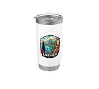 Italia Lago de Garda Vaso térmico de acero inoxidable de doble pared