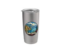 Italia Lago de Garda Vaso térmico de acero inoxidable de doble pared