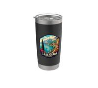 Italia Lago de Garda Vaso térmico de acero inoxidable de doble pared