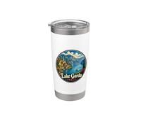 Italia Lago de Garda Vaso térmico de acero inoxidable de doble pared