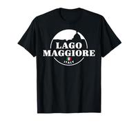 Italia Lago Maggiore Elegante Diseño De Viajes De La Ciudad Camiseta