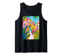 Italia Matera Art Minimalista Camiseta sin Mangas