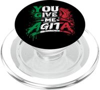 Italia Me Das Agita Italiano Diciendo Humor Divertido PopSockets PopGrip para MagSafe