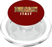 Italia Paisaje Campo Dentro Toscana Bold Letters PopSockets PopGrip para MagSafe