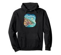 Italia Positano Costa de Amalfi Positano Sudadera con Capucha