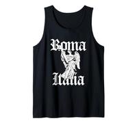 Italia Roma Ángel con la Cruz Escultura Vintage Gótico Camiseta sin Mangas