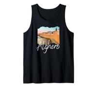 Italia Sardinia Alghero Souvenir/Alghero Camiseta sin Mangas