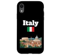 Italia Viaje Souvenir Ciudad Italiana Roma Amante Italia Bandera Carcasa para iPhone XR