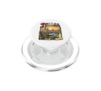 Italia Vintage Viajes Monumentos Venecia Góndola Florencia PopSockets PopGrip para MagSafe