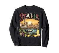 Italia Vintage Viajes Monumentos Venecia Góndola Florencia Sudadera