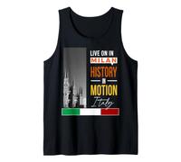 Italia y City Trip a Milán Camiseta sin Mangas