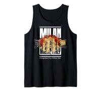 Italia y City Trip a Milán Camiseta sin Mangas