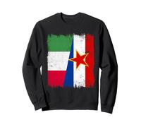 Italia Yugoslavia Media Bandera Patrimonio Yugoslavo Italiano Sudadera