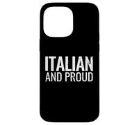 Italian and Proud Italia Vintage Italiano Carcasa para iPhone 14 Pro MAX