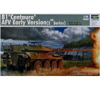 Italian B1 Centauro Tanque Destroyer Afv Early Ver. Plástico Kit 1 :3 5 Modelo