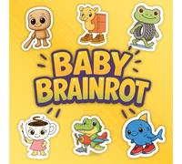 Italian Baby Brainrot Coloring book: +40 Cute and funny character to color for Childrens and Adults (The Italian brainrot corner)