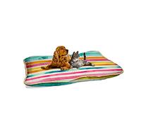 Italian Bed Linen Cojin Maxi para Perros, microfìbra, Fez, 60 x 100 cm
