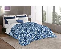 Italian Bed Linen Colcha de Invierno Impresa “Basic”, Microfibra, Batik, Plaza y Media