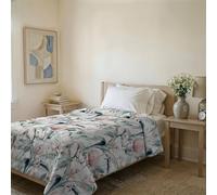 Italian Bed Linen Colcha Ligera de Verano Línea Basic Made in Italy, cubrecama Estampado en Suave Microfibra - Edredón de Primavera Verano de Entretiempo - Denny, Individual 160x240 cm