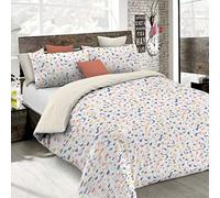 Italian Bed Linen CP-FA-Background-1.5P Fantasy Funda de edredòn, Doble pequeño, Microfibra