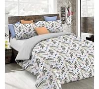 Italian Bed Linen CP-FA-Provenza-1P Fantasy Funda de edredòn, Provenza, Microfibra, Individual