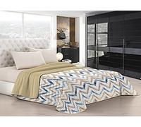 Italian Bed Linen Edredón de Verano “Fantasy”, Hippy, Doble pequeño