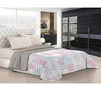 Italian Bed Linen Edredón de Verano “Fantasy”, Microfibra, molecole, Singolo