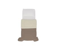 Italian Bed Linen Edredòn de Verano SOGNI E CAPRICCI, Gris paloma/Crema150x200 cm