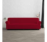 Italian Bed Linen Funda Cubre sofà “Fashionable”, Burdeos, 4 plazas