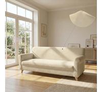 Italian Bed Linen Funda de Sofá Elástica PIU Bello, Sin Plancha, Lavable