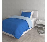 Italian Bed Linen Funda nòrdica Royal/Azul Claro 1.5 plazas (200 x 200 cm + 52 x 82 cm)