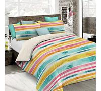 Italian Bed Linen, Juego de Funda nórdica “Fashion”, fez, Individual