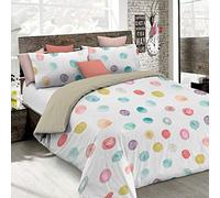 Italian Bed Linen, Juego de Funda nórdica “Fashion”, Lino, Balloon, Individual