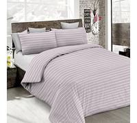 Italian Bed Linen MB Home Italy, Juego de Funda Nordica “Printed Colors”, Division Rosa, Doble