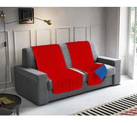 Italian Bed Linen Paquete de 2 Cintas para Asiento Acolchadas, Elegantes, Rojo/Royal, 60 x 190 cm