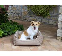 Italian Bed Linen Sogni e capricci Cuccia Pets Cama alcochada Dandy para Perros y Gatos, Beis, 62x50x17cm, poliéster