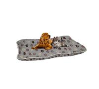 Italian Bed Linen Sogni e capricci Pets Cojín Maxi para Perros, Pet Paw, 60x100cm