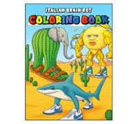 Italian Brain rot Coloring book