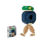 Italian Brainrot 3D Puzzle Juguetes, Tung Tung Sahur Figuras Juguetes de Construir, Micro Bloques de Edificio Rompecabezas, Lindo juguete educativo de Puzzles de dibujos animados Niños para Colección