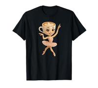 Italian Brainrot AI-Generated Character Ballerina Cappuccina Camiseta