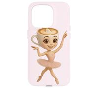 Italian Brainrot AI-Generated Character Ballerina Cappuccina Carcasa para iPhone 15 Pro
