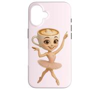 Italian Brainrot AI-Generated Character Ballerina Cappuccina Carcasa para iPhone 16