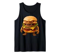 Italian Brainrot AI-Generated Character Burger/Evilburger Camiseta sin Mangas