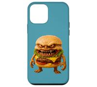Italian Brainrot AI-Generated Character Burger/Evilburger Carcasa para iPhone 12 Mini