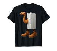 Italian Brainrot AI-Generated Character Frigo Camelo Camiseta