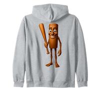 Italian Brainrot AI-Generated Character Tung Tung Sahur Sudadera con Capucha