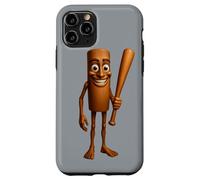 Italian Brainrot AI-Generated Character Tung Tung Tung Sahur Carcasa para iPhone 11 Pro